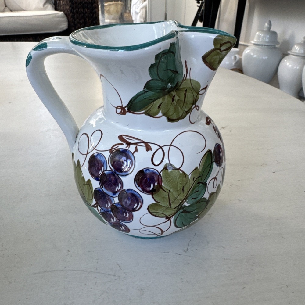 VTG Italian Ceramic Milk Pitcher made in Italy